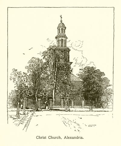 Kościół Chrystusa, Aleksandria, Mount Vernon autorstwa American School