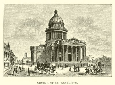 Kościół św Genevieve autorstwa American School