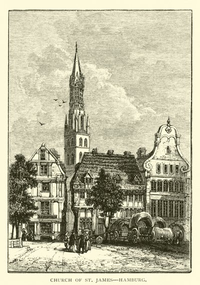 Kościół św Jakuba, Hamburg autorstwa American School
