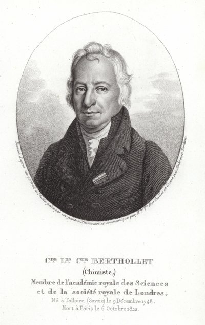 Claude Louis Berthollet autorstwa American School