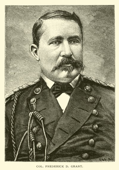 Pułkownik Frederick D Grant autorstwa American School