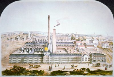 Fabryka broni patentowej Colta w Hartford, Connecticut autorstwa American School