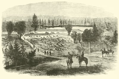 Konfederacja działa w Hatchers Run, sierpień 1864 r. autorstwa American School