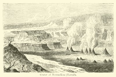 Krater Mauna-Koa na Hawajach autorstwa American School