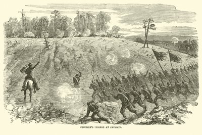 Crockers szarżuje w Jackson, maj 1863 r. autorstwa American School