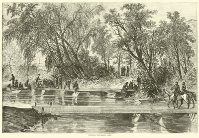 Przeprawa przez Północną Annę, maj 1864 autorstwa American School