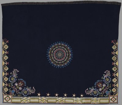 Koc do tańca, Anishinabe, Dakota, ok. 1840-50 (wełna, jedwab i koraliki) autorstwa American School