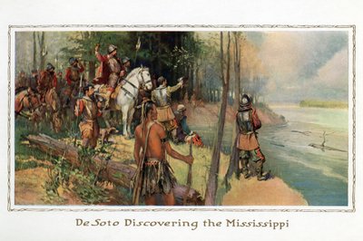 DeSoto odkrywa Missisipi autorstwa American School
