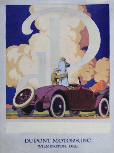 DuPont Motors Inc., Wilmington, Del, 1921 autorstwa American School
