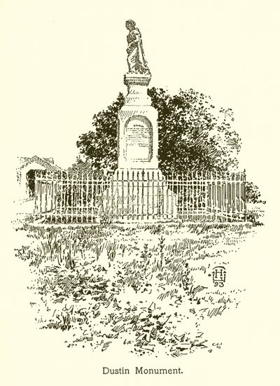 Pomnik Dustina, New Hampshire autorstwa American School