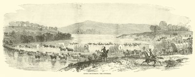Wczesne ponowne przekroczenie Potomaku, lipiec 1864 r. autorstwa American School
