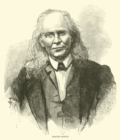 Edmund Ruffin, kwiecień 1865 autorstwa American School