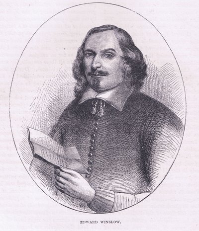 Edward Winslow, ilustracja z pubu Cassell