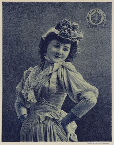 Elegancka dama autorstwa American School