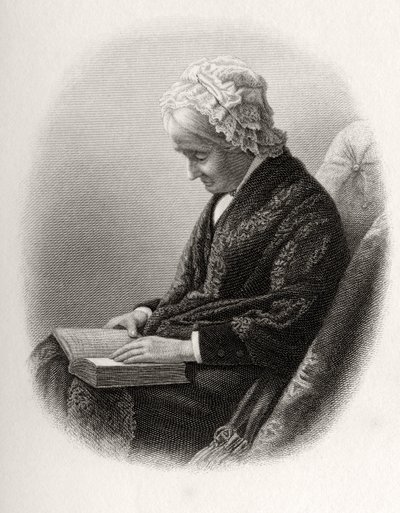 Eliza Ballou Garfield, z książki „From Log Cabin to White House” Williama M. Thayera, opublikowane przez Hodder und Stoughton, 1905 autorstwa American School