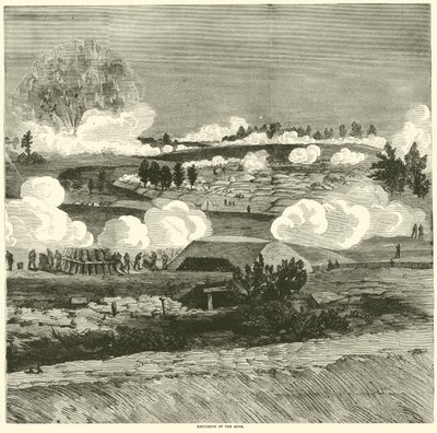 Wybuch kopalni, lipiec 1864 r. autorstwa American School