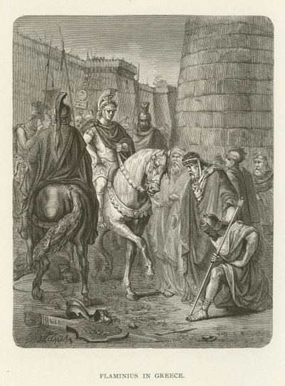 Flaminius w Grecji autorstwa American School