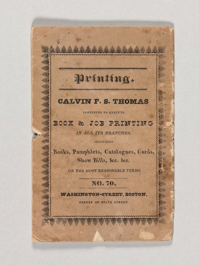 Frontyspis „Tamerlane and Other Poems” Edgara Allana Poe, opublikowany 1827 (druk) (patrz także 433403) autorstwa American School