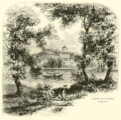 Ogród Łazienkowski, Warszawa autorstwa American School
