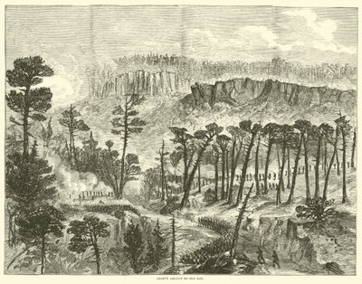 Atak Gearys na Dug Gap, maj 1864 autorstwa American School