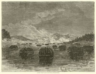 Brygada generała Hazensa schodząca z Tennessee, październik 1863 r. autorstwa American School