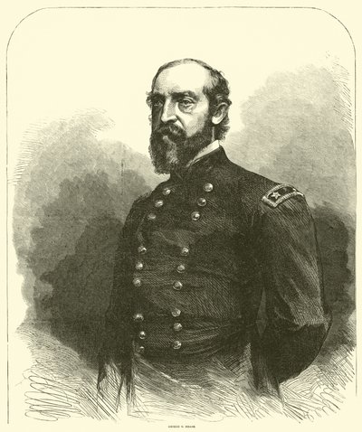 George G. Meade, maj 1863 autorstwa American School
