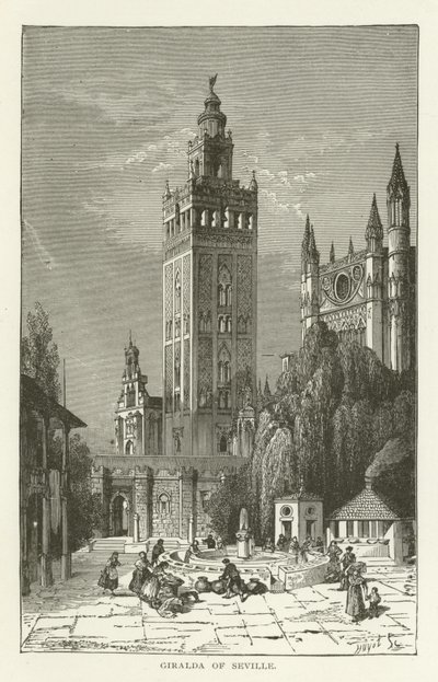Giralda z Sewilli autorstwa American School