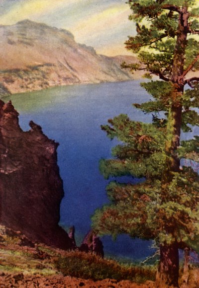 Park Narodowy Glacier (kolor lito) autorstwa American School