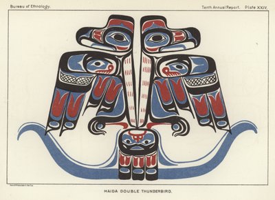 Haida podwójny thunderbird autorstwa American School