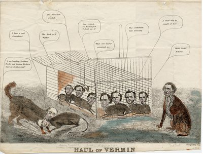 Haul of Vermin, zaprojektowany przez Squ., 1861 autorstwa American School