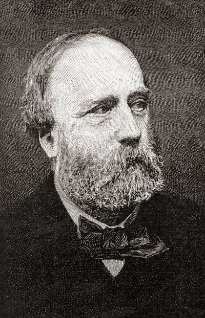Henri of Artois, hrabia Chambord, z „The Century Illustrated Monthly Magazine”, opublikowany 1884 (lito) autorstwa American School