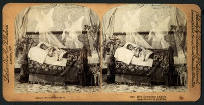 Jej Aniołowie Stróże, 1893 (stereografia) autorstwa American School