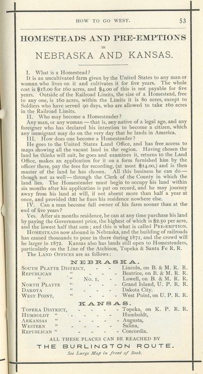 Zagrody i pierwokupy, 1872 (druk) autorstwa American School