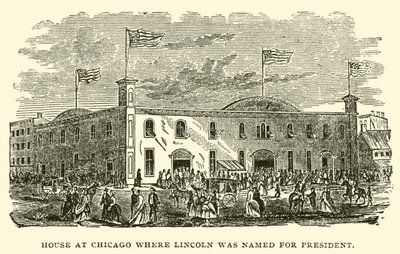 Dom w Chicago, w którym Lincoln został nazwany na prezydenta autorstwa American School