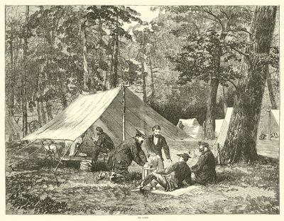 W obozie, lipiec 1863 autorstwa American School