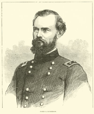 James B. McPherson, lipiec 1864 r. autorstwa American School
