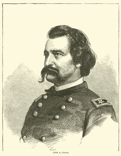John A Logan, maj 1863 autorstwa American School