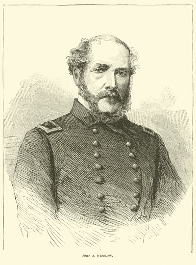 John A Winslow, styczeń 1863 autorstwa American School