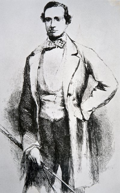 John Butterfield (1801-69) (grawerowanie) autorstwa American School