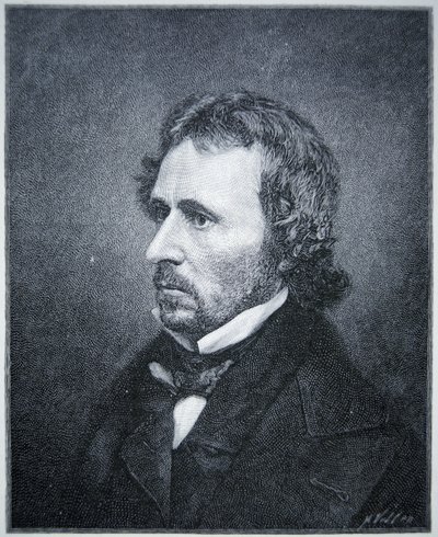John Charles Fremont (1813-90) (grawerowanie) autorstwa American School