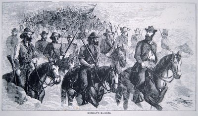 Poszukiwacze Johna Hunta Morgana (1825-64) (lito) autorstwa American School