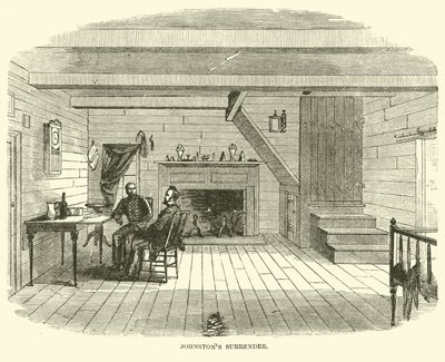 Poddanie się Johnstonów, kwiecień 1865 autorstwa American School