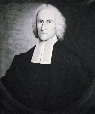 Jonathan Edwards (1703-58) (lito) autorstwa American School