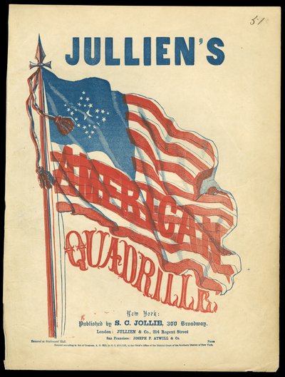 Amerykański kwadryl Julliena autorstwa American School