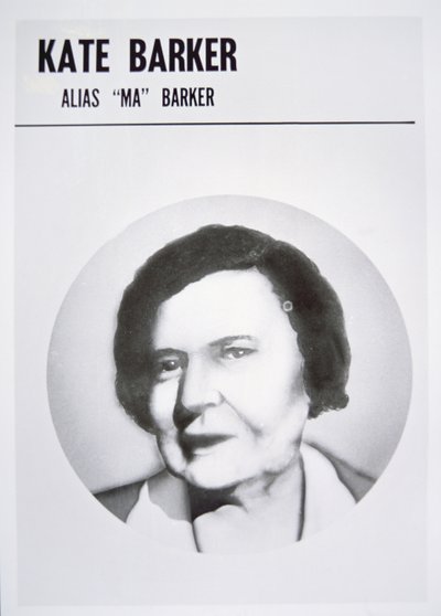 Kate Barker (c.1871-1935) alias „Ma” Barker (lito) autorstwa American School