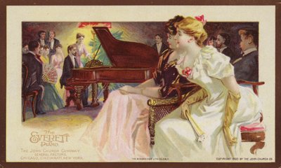 Słuchanie recitalu fortepianowego autorstwa American School