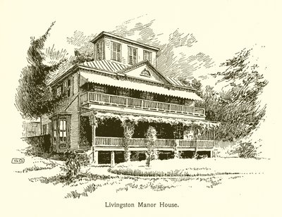 Livingston Manor House, Waszyngton w Nowym Jorku autorstwa American School