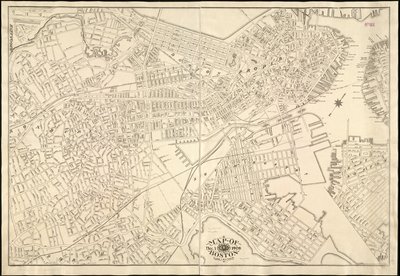Mapa Bostonu: 1 grudnia autorstwa American School