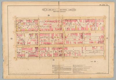 Mapa obszaru Gold Coast autorstwa American School