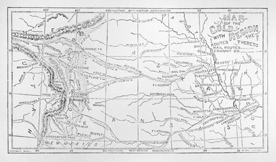 Mapa Złotego Regionu, opublikowana w The Weekly autorstwa American School